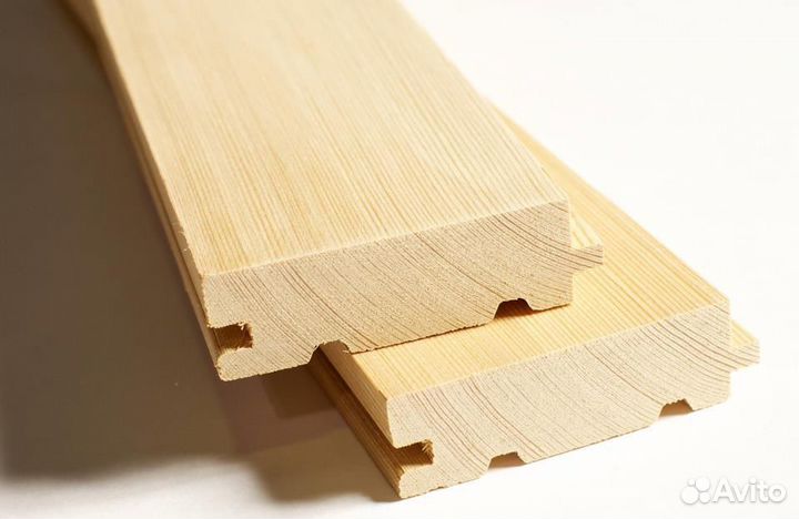 Доска пола сосна / 28х90-145 мм / сорт ав