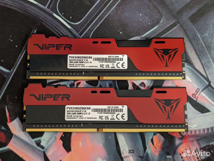 Patriot Viper Elite II 8Gb DDR4 2666MHz