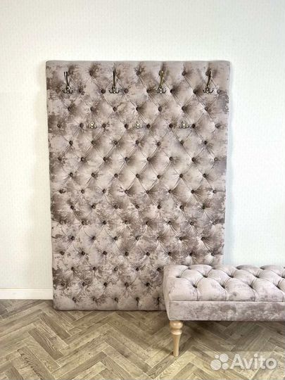 Стеновая панель 120*171 из ткани Crush 04