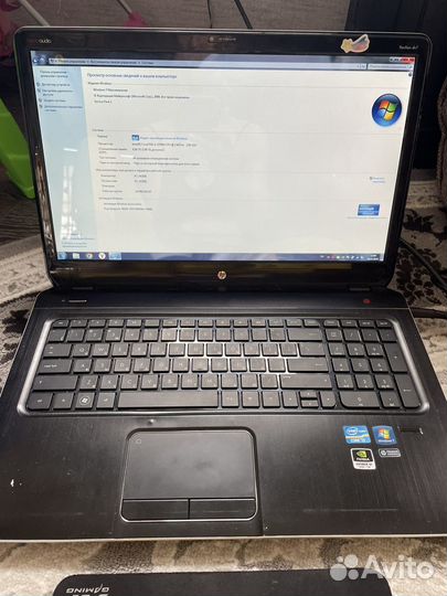 Ноутбук hp pavilion dv7 Notebook PC