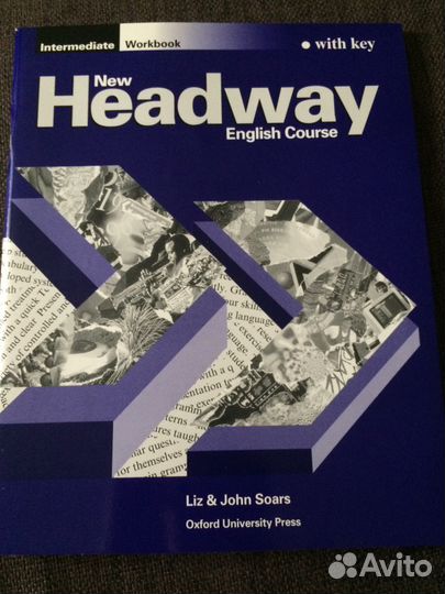 New headway English course. With key