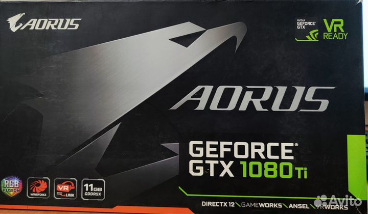 Gtx 1080 ti aorus gigabyte