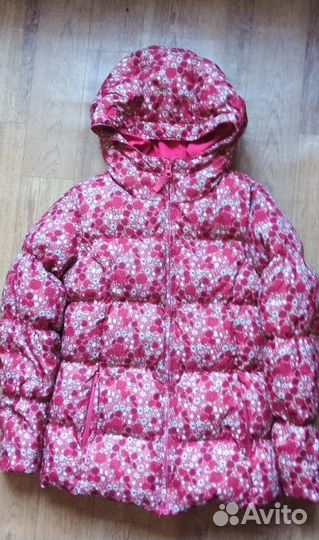 Пуховик lands END 7-8 лет