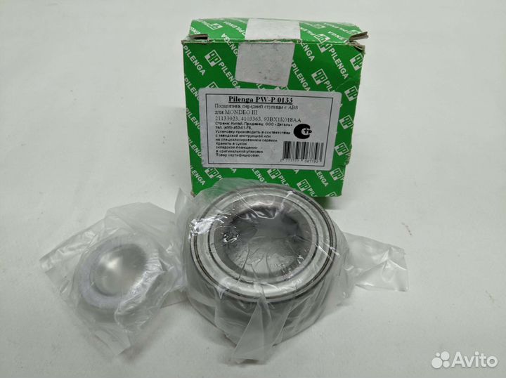 Подшипник передней ступицы с ABS pilenga PWP0133