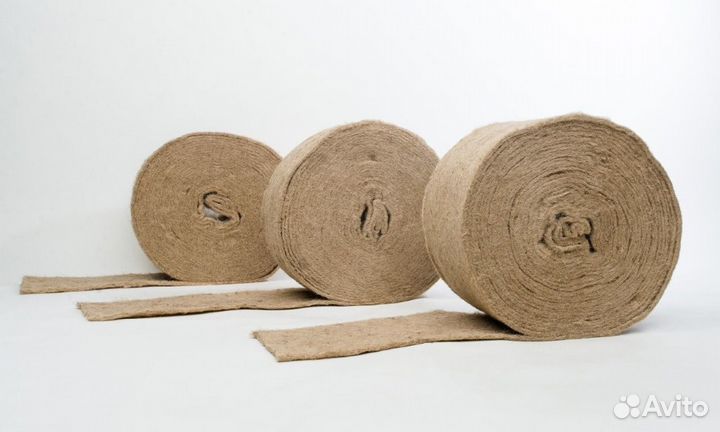 Утеплитель межвенцовый Джутовый 150мм 10м 700 г/м2