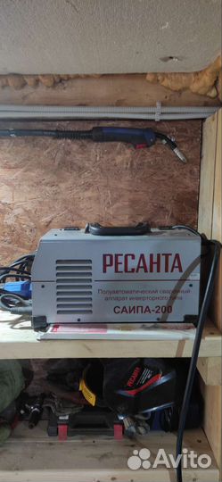 Сварочный полуавтомат ресанта саипа 200