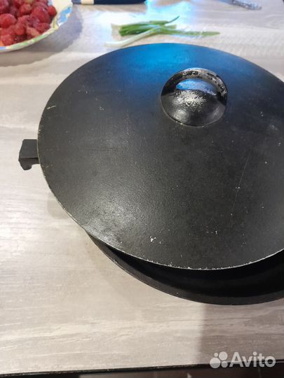 Чугунная сковорода гриль