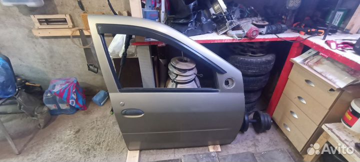 Двери на renault logan 1 передние