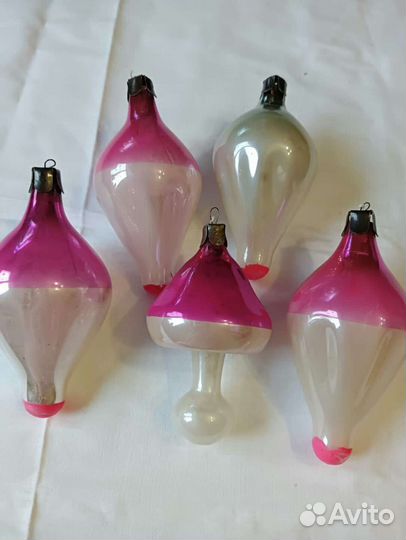 Елочные игрушки советские