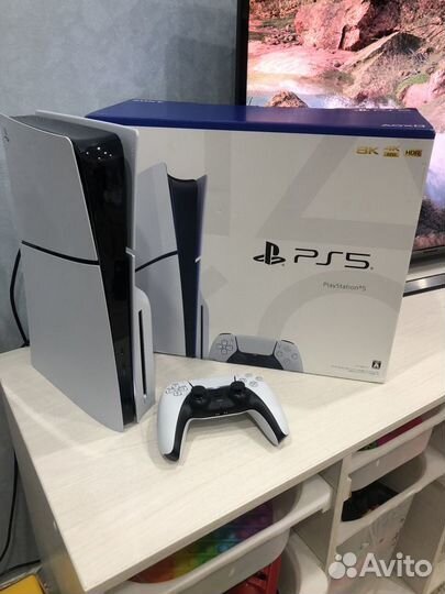 Sony playstation 5 slim с дисководом