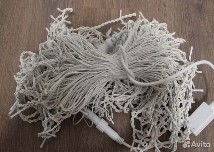 Гирлянда бахрома 25м