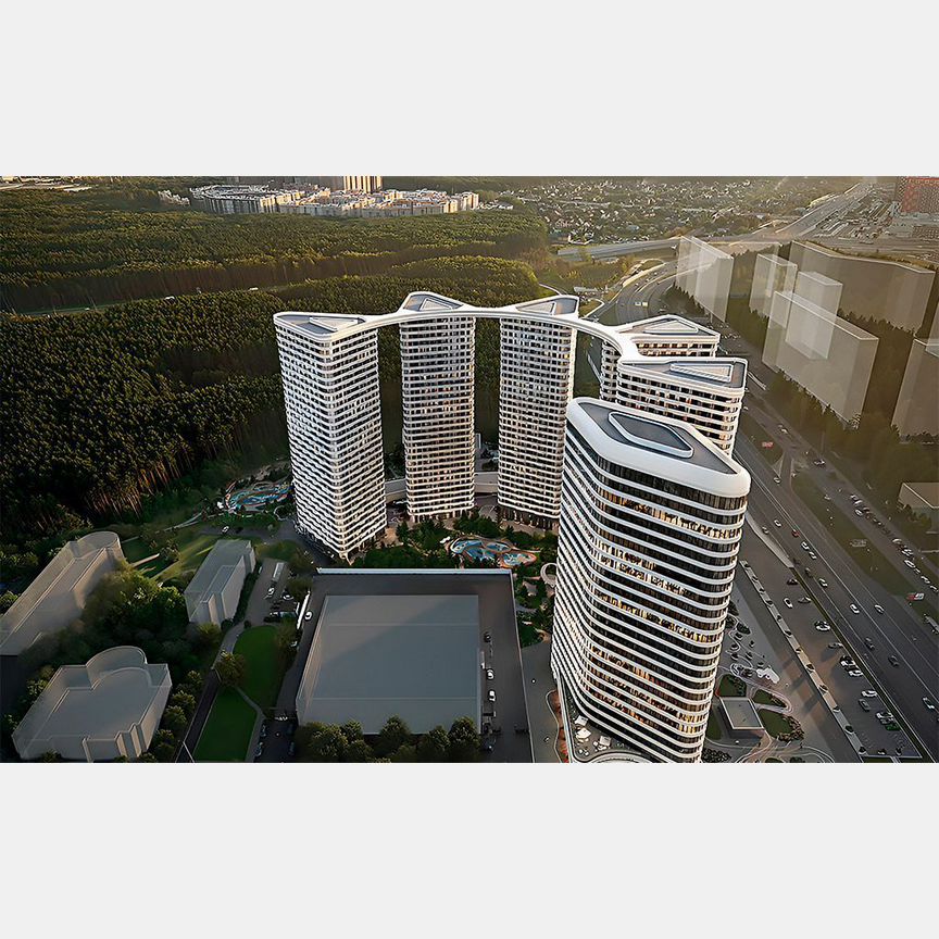 2-к. квартира, 45,8 м², 15/31 эт.