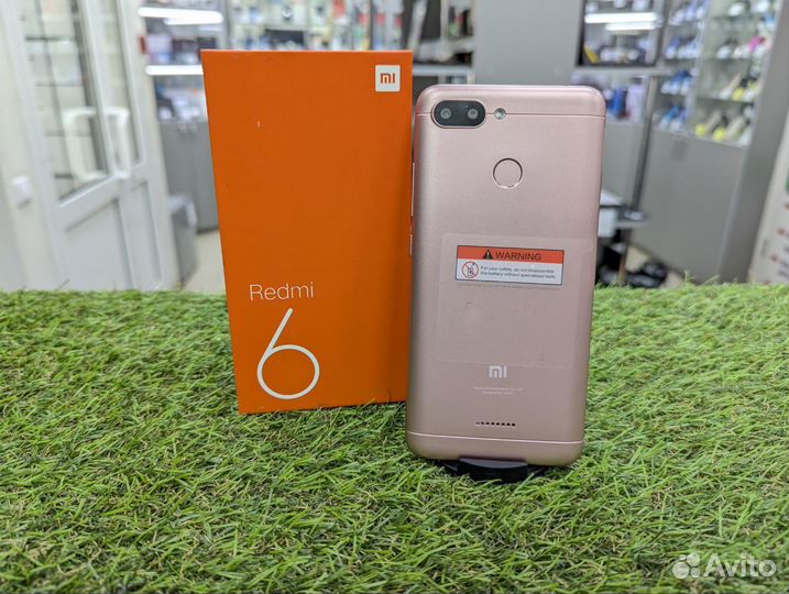 Xiaomi Redmi 6, 4/64 ГБ