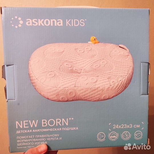 Детская подушка 0+