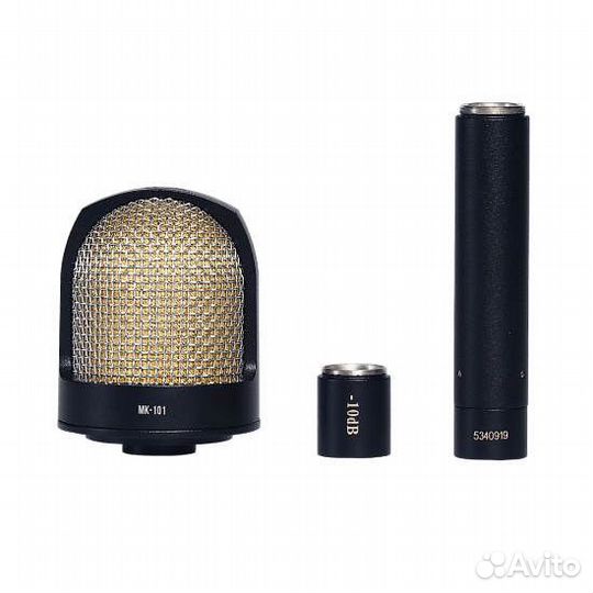 Стереопара микрофонов Октава мк-101 (черный, в кар