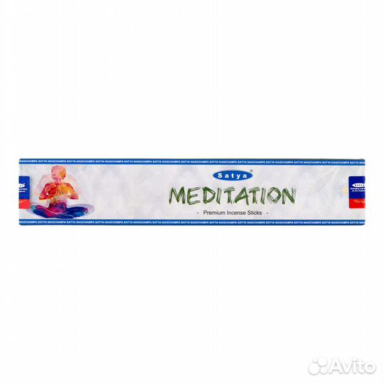 Благовоние Meditation Premium Satya Сатья 15г