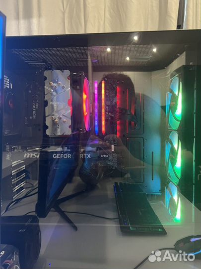 Игровой пк Ryzen 5 5600X/RTX 4060 8gb+моник 165 gz