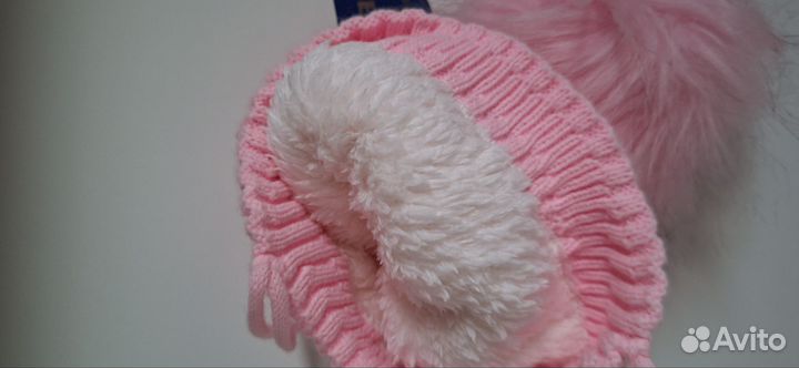 Шапка новая,тёплая,от 1 до 3 лет