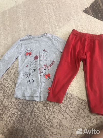 Вещи пакетом на девочку