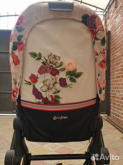 Коляска cybex priam 2 в 1 rose gold