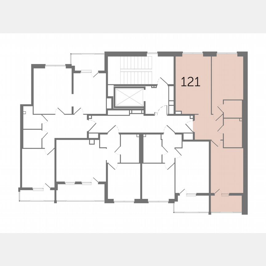 2-к. квартира, 63 м², 2/10 эт.