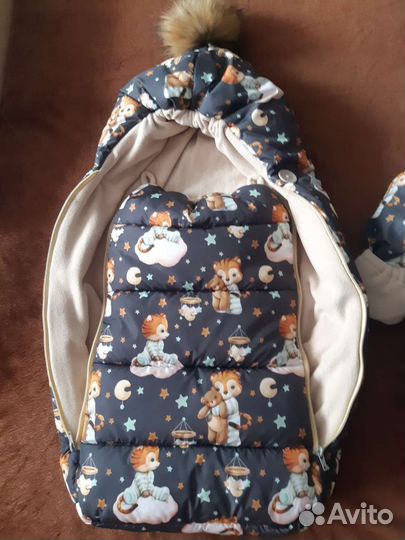 Конверт на выписку и комбинезон