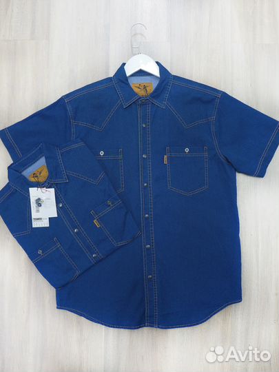 Мужская летняя рубашка на кнопках Montana