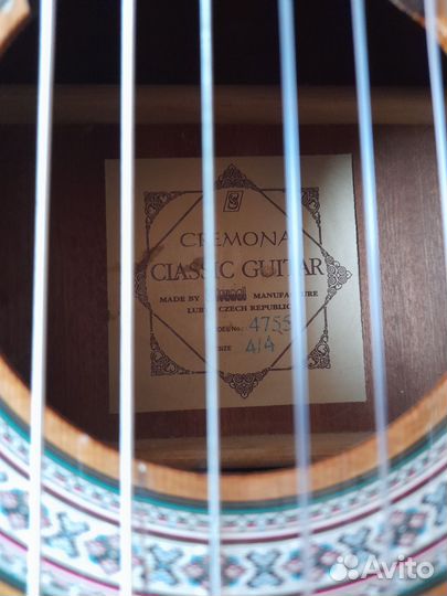 Классическая гитара cremona 4755