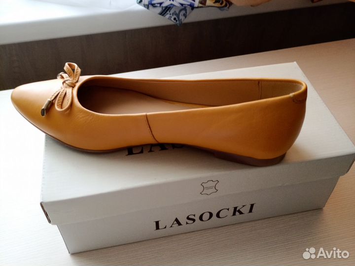 Балетки натуральная кожа 39 новые