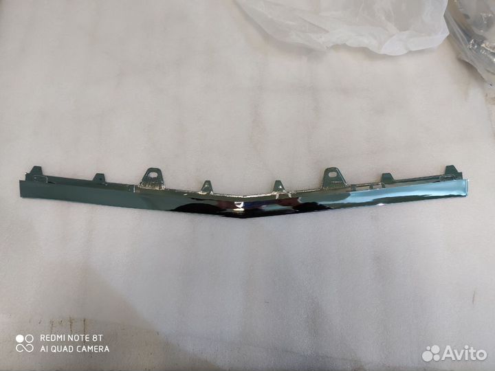 Хром накладка на бампер Mercedec w212