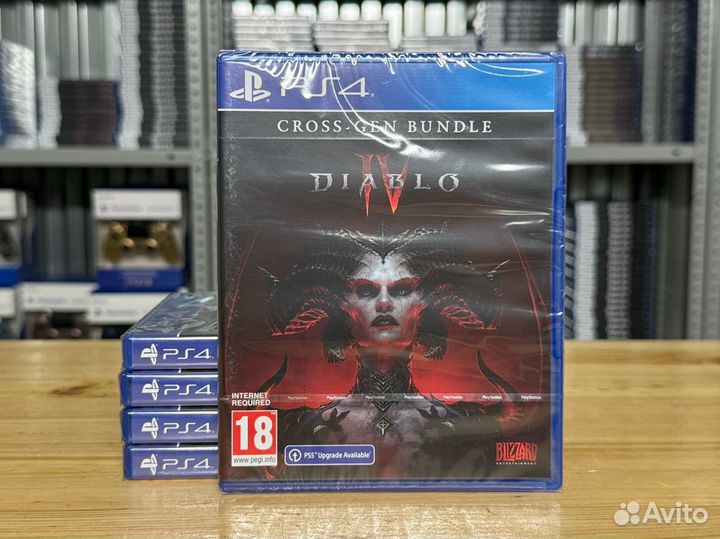 Диск Diablo 4 PS4 (новый)