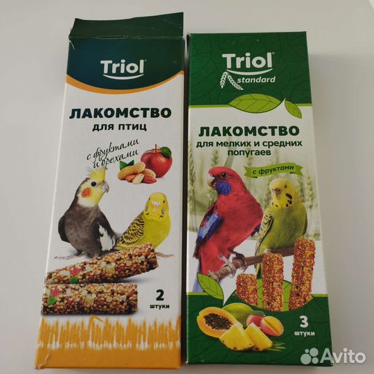 Корм для волнистых попугаев