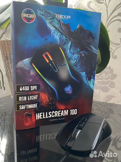 Игровая мышь dexp hellscream 100