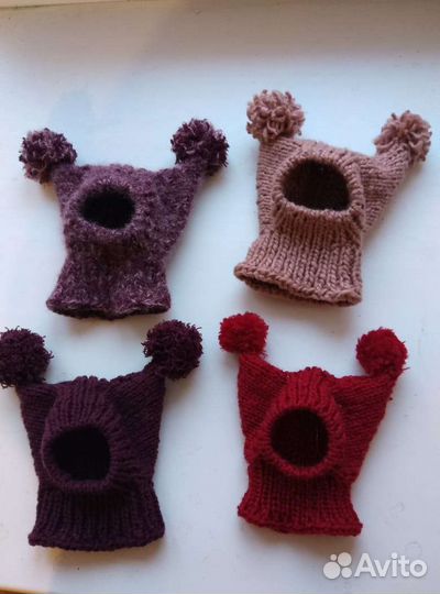 Шапки и кофты для маленьких пород собак