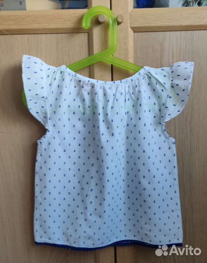 Летняя одежда для девочки, пакетом, рр 128