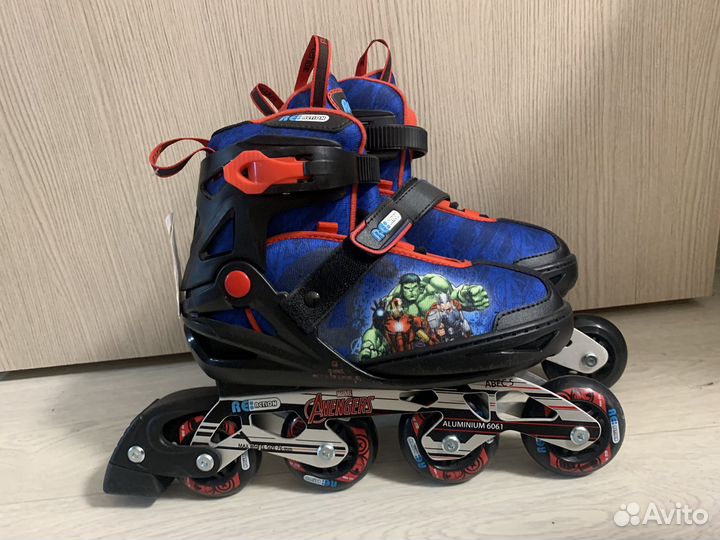 Ролики раздвижные р. 36-40,5 спортмастер новые