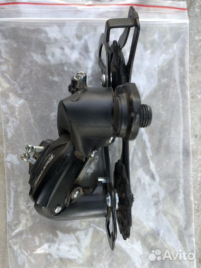 Задний переключатель shimano tourney 6,7 скоростей