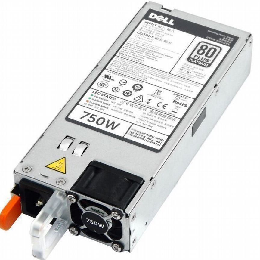 [0F9F51] Резервный Блок Питания Dell 750w 0f9f51