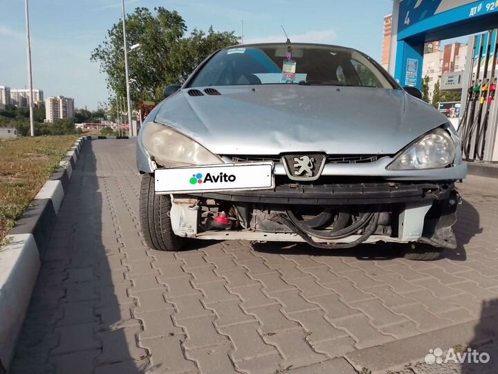 Peugeot 206 1.4 МТ, 2008, битый, 203 000 км