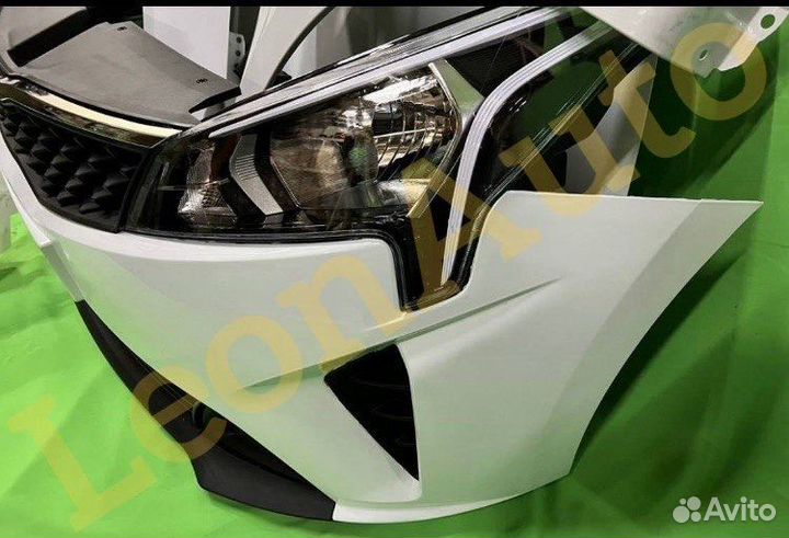 Ноускат бампер передний Kia Rio 2011-2024(19)