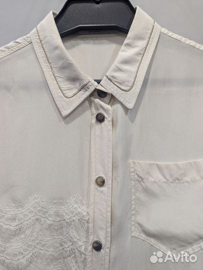 Шелковая блузка Brunello Cucinelli оригинал