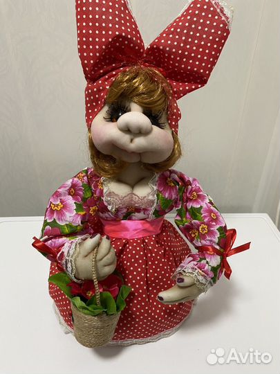 Кукла ручная садовница