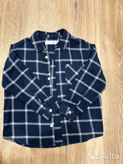 Рубашка zara для мальчика 110