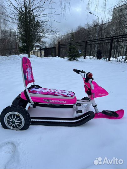 Электрический снегокат для детей Snow Razor