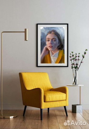 Портреты по фото от художника