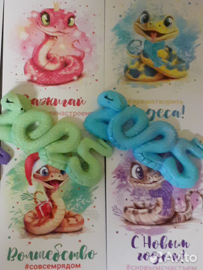 Мыло ручной работы Змея 2025