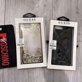 Чехол на iPhone 8 plus плюс Guess Moschino