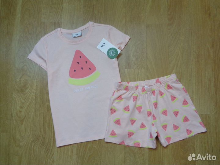 Пижама новая са на рост 134