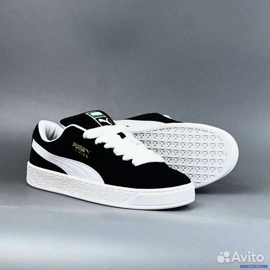 Puma Suede XL “Black White” Мужские