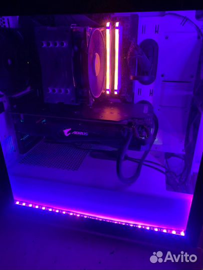 Компьютер I5-9600K, RTX 2070, 16gb, монитор, клави